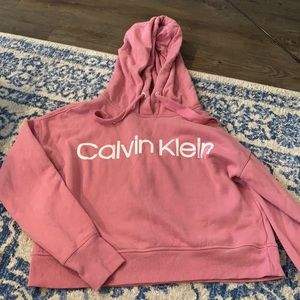 Calvin Klein crop hoodie